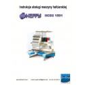 Instrukcja obsługi maszyny hafciarskiej HAPPY HCD2 1501